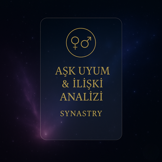 Aşk Uyum & İlişki Analizi❤️(Synastry)